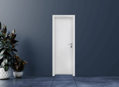 Алуминиева врата Gradde, цвят Сибирска Лиственица