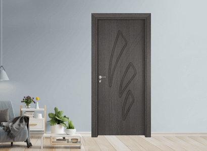 Интериорна врата Гама модел 202p цвят Сив кестен