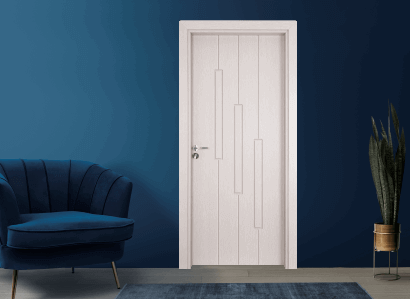 Интериорна врата Гама модел 206p цвят Перла