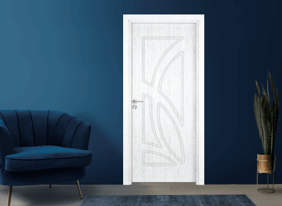 Интериорна врата Гама модел 208p цвят Бреза