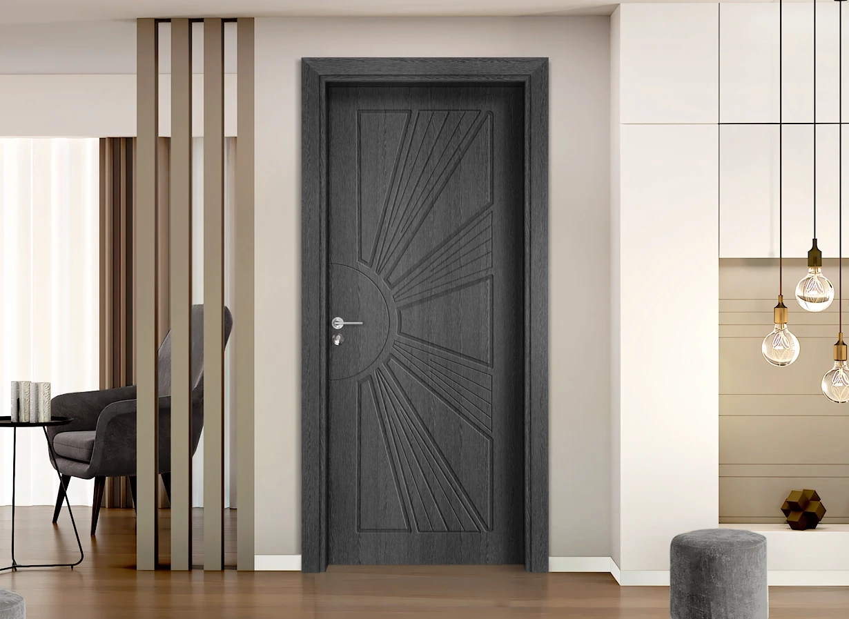 Интериорна Врата Gama 204p Сив Кестен