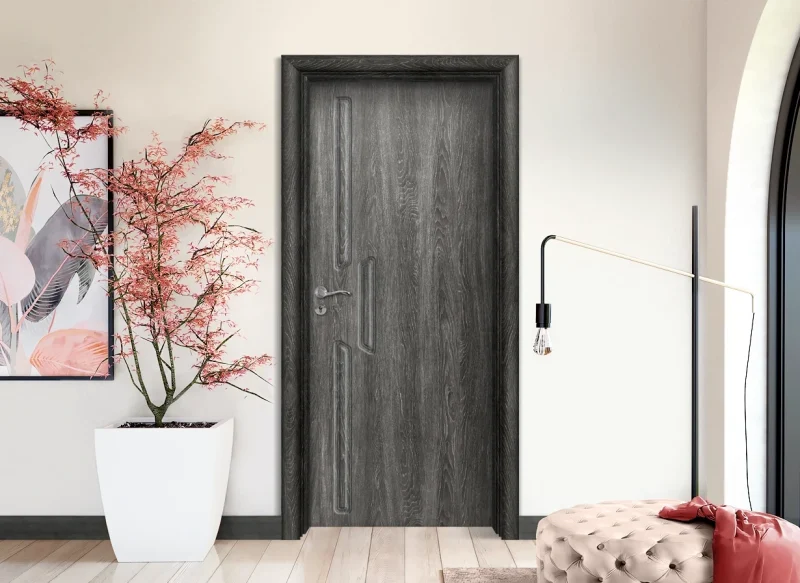 Интериорна Врата Efapel 4568p Сив Ясен