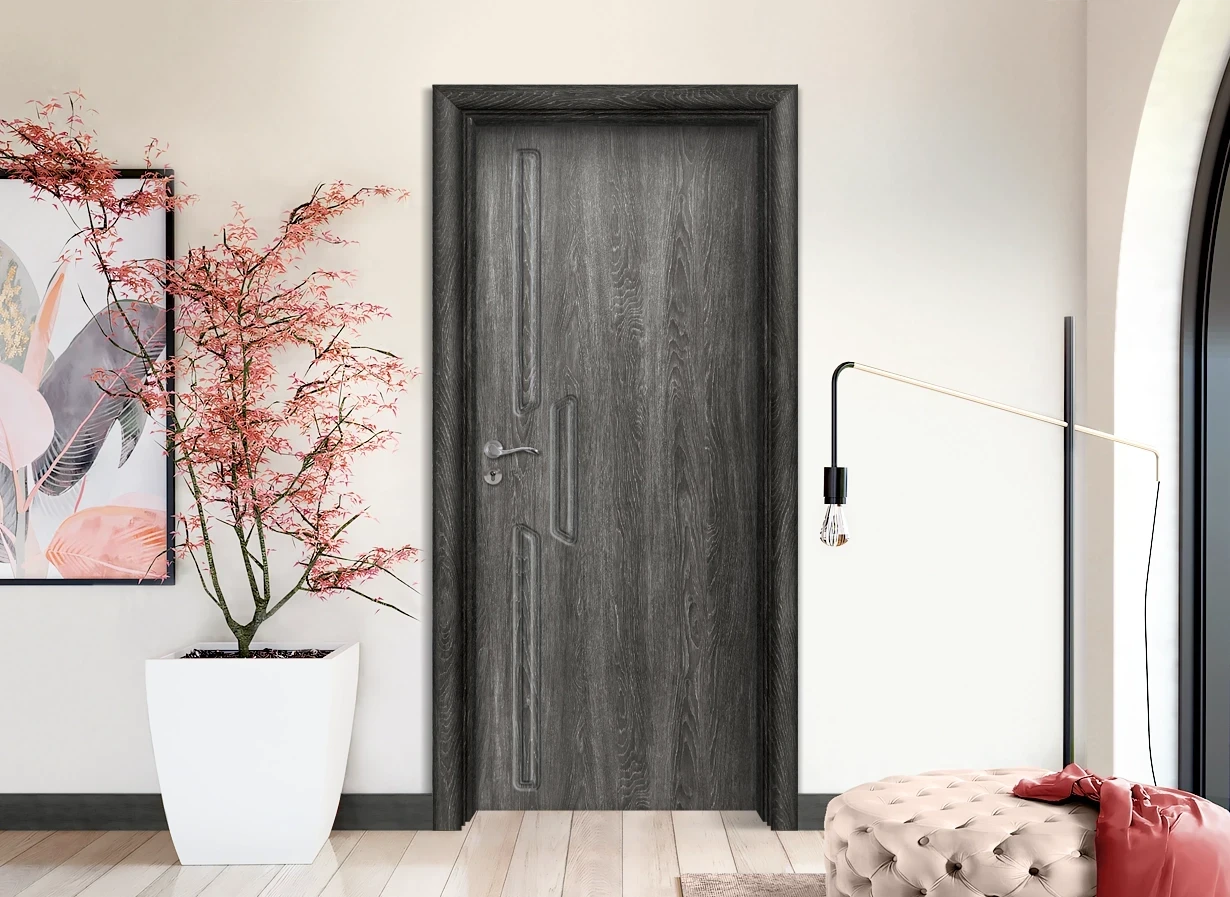 Интериорна Врата Efapel 4568p Сив Ясен