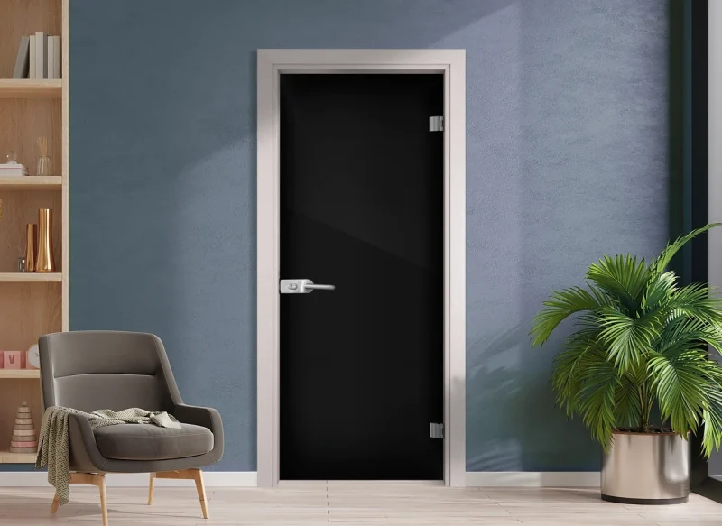Стъклена врата Gama Folio G 15-2,, Перла