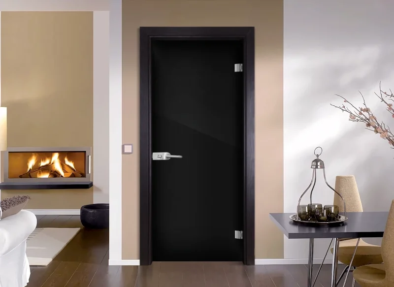 Стъклена врата Gama Folio G 15-2, Венге
