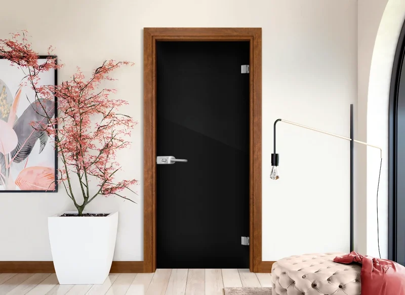 Стъклена врата Gama Folio G 15-2, Златен дъб
